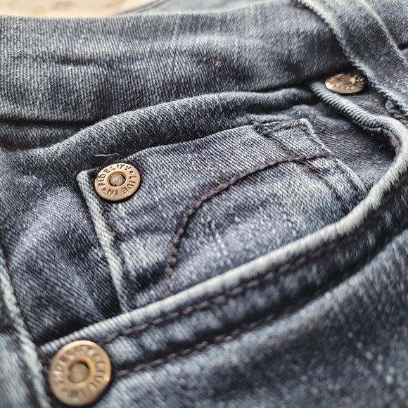 Fidelity SKINNY JEANS ACE THOMPSON SZ 26 - Picture 2 of 16